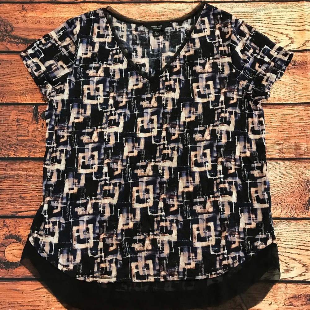 Simply Vera Wang Petite Top